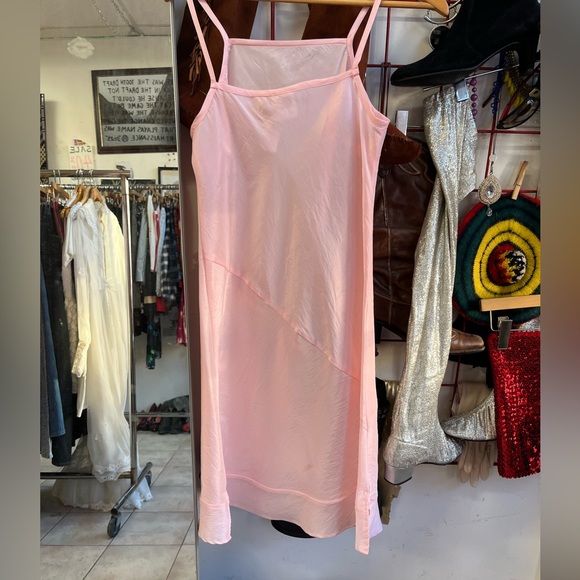 Pink Sheer Slip/Dress - Picture 2 of 2